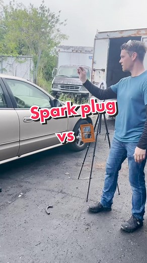 Car Safety Tips: Spark Plugs Breaking Windows in Slow Motion