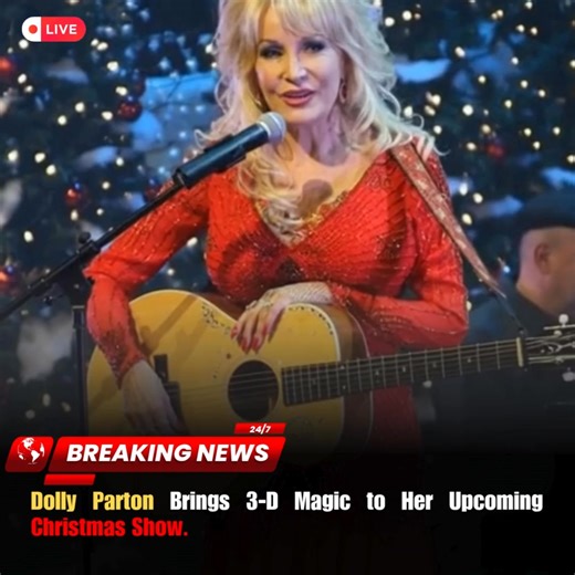 Dolly Parton is turning holiday magic up a notch with her upcoming Christmas show, now featuring immersive 3-D effects that promise to dazzle audiences of all ages. From sparkling snowflakes to vibrant stage visuals, the legendary performer is blending her signature charm with cutting-edge technology, creating a festive experience that feels larger than life. Fans are already buzzing online, imagining how Dolly’s songs, storytelling, and holiday cheer will be amplified in this next-level product