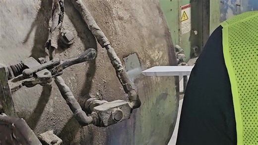 20K views · 90 reactions | Check out this raw footage of a pork producer using dry ice blasting to clean dust and grease from their feed mill operations. See for yourself how this innovative cleaning method makes quick work of tough messes without a drop of water! #DryIceBlasting #IndustrialCleaning #CleaningSolutions | Cold Jet | Facebook