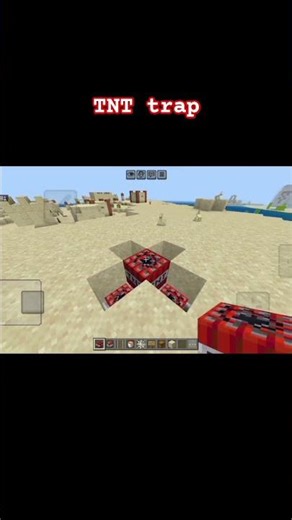 How to make a tnt trap in minecraft #sksplays #gamimg #minecraft #tnt #tnttrap #trap.