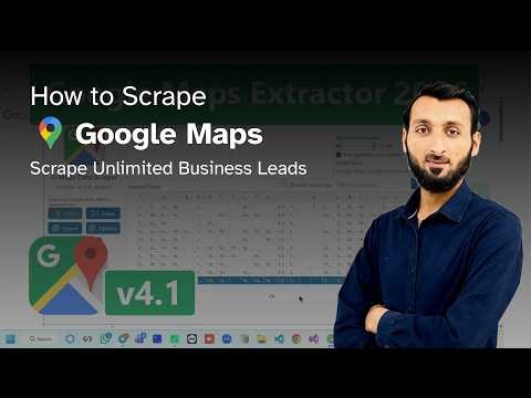 Introducing G-Maps Data Scraper v4.1 | Extract Leads, Emails, Phone numbers & More from Google Maps