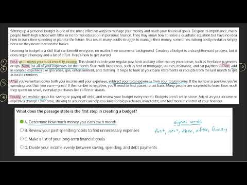 NJATC Reading Comprehension IV - Question 24