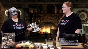 Watch the first episode of Geeks & Ladles 🎥 📖 🍳! The premise of this new virtual program is a book review & cooking video, where our staff reviews a fandom-based cookbook that we have available for you to check out from our catalog & then we cook a sample recipe from it 😋. Be sure to subscribe so you don't miss the new episodes: https://www.youtube.com/thelibrarydistrict #FreeToBeCaptivated | Las Vegas-Clark County Library District