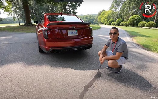 凯迪拉克CT5-V Blackwing 黑翼手动 自动挡 实车测评 6.2 V8 = 668马力 | Redline Reviews