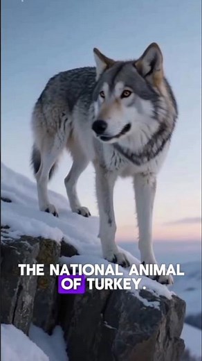 Grey Wolf National Animal of Turkey Fearless Forest Hunter #GreyWolf #TurkeyAnimal #NationalAnimal