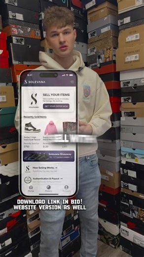 StockX or GOAT? Choose SOLEVANA! No Waiting, No Seller Fees, Quick Payouts!