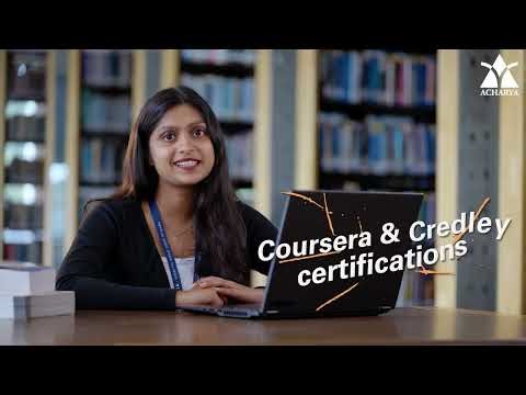 Acharya Admission Open | Coursera & Credly Certified Learning for Career Growth | Acharya Bangalore