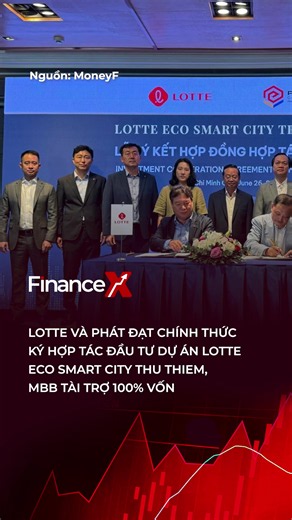 Lễ ký kết lịch sử giữa Lotte và Phát Đạt (PDR) vừa diễn ra, đánh dấu sự hình thành của liên minh bất động sản hùng mạnh bậc nhất hiện nay #FinanceX #pdr #phatdat