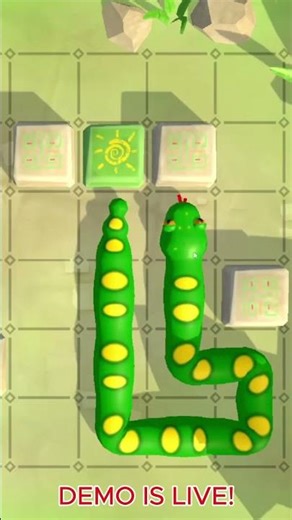 Snake Coil: Puzzle Adventure – Demo Is Live 🐍 #puzzlegame #game #snake #steam #demo #casual #godot