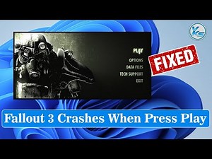 ✅ How To Fix Fallout 3 Crashes When Click On Play