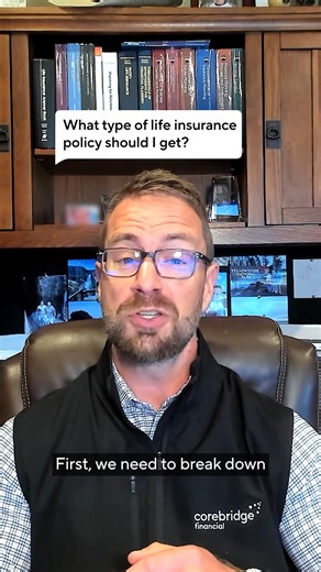 Corebridge Financial on Instagram: "Have you ever wondered what type of life insurance policy is right for you? Term life insurance can cover you for a specific period and can be an affordable option during crucial financial years while permanent life insurance provides lifelong security and cash value growth. There are also key considerations when selecting life insurance including: ✅ Coverage based on financial obligations 💰 Your budget 🎯 Long-term goals Work with a financial professional to