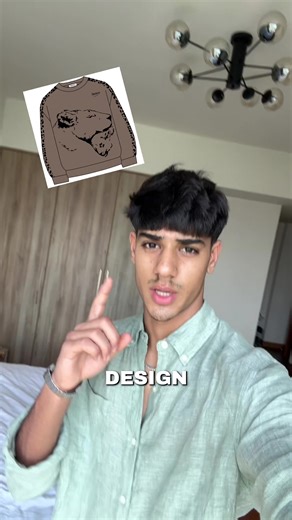 Follow to see how the sample turns out to be! Inspired by indian culture and art, my knit actually represents something. I’m going to be making this out of 100% Jacquard knit which is the top premium fabric to use for a patterened knit. Protection x power. #clothingbrandowner #knitwear #indianculture #fashiondesign #lionking