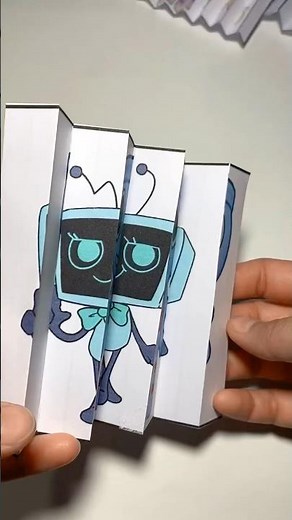 How to make Dandy’s world paper craft? #diy #dandysworld #papercraft