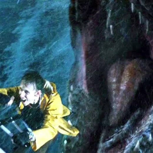 Mosasaurus Attack Scene: T-Rex vs Helicopter Clash