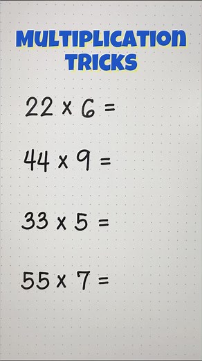 Multiplication Tricks 😇👇 | Prof D