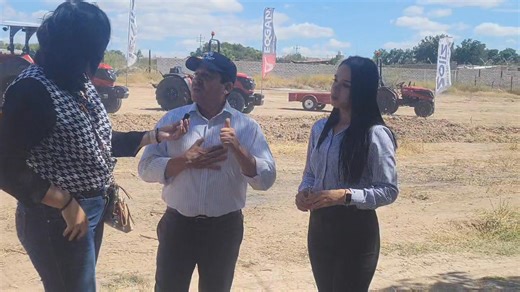 Financiera Los Álamos en Jiménez, presentes para demostración de tractores SOLIS con EQGAN | Halcón Stereo 104.3