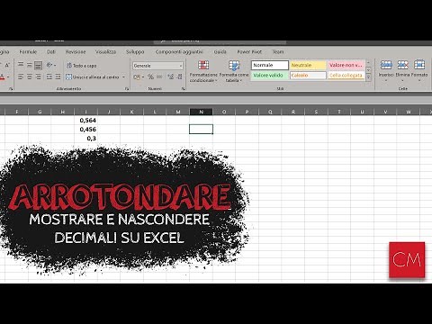 Come mostrare, nascondere e arrotondare i decimali su Excel