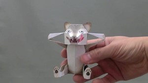 Paper Kirigami and Karakuri Puppets By Haruki Nakamura http://www.theinspiration.com/2017/06/fun-paper-kirigami-karakuri-puppets-haruki-nakamura/ | The Inspiration