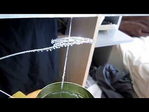 Lord Kelvin's Water Dropper Electrostatic Generator