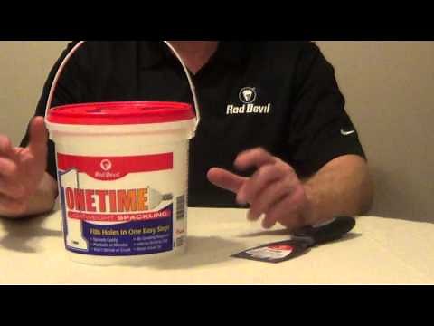 Red Devil Spackle - Onetime Lightweight Spackling