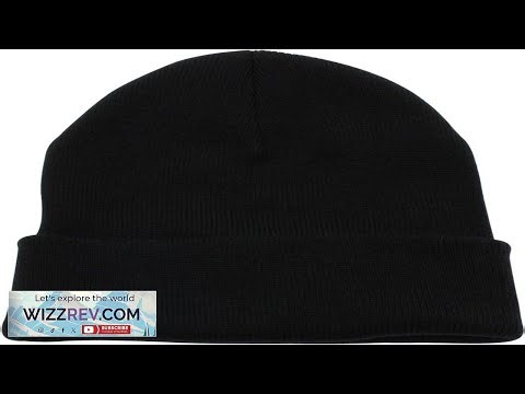 Top Level Beanie Men Women Unisex Cuffed Plain Skull Knit Hat