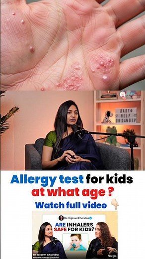 At What Age Can Kids Get Allergy Tests? Pediatrician Explains | Dr Sandip Gupta Shorts