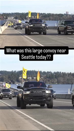 This was one of the largest Khalistan convoys I’ve ever seen. Saturday, not long after the US and Israel began attacks on Iran, a convoy of 100s vehicles went down 405 and i5 and a lot of people thought the two were connected, which is not even sort of true. It was a pre planned event involving members from the Sikh community, that just happened to be today I stopped and filmed for a bit, until Washington State Patrol stopped and said, I needed to get my ass out these highway streets. Theis was 