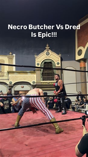 2.1K views · 1.6K reactions | Necro Butcher vs @themandred tonight at #KOTDM is one of the all time best fights!!! @sVnWrestling #Deathmatch #DeathmatchWrestling #NecroButcher #Wrestling #ProWrestling #BigLeesWorld #RoadTrip #Indianapolis | Big Lee’s World | Facebook