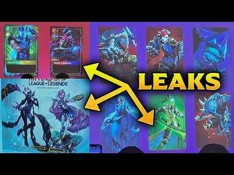 Leaks for Set 3, 4, and 5! (Unleashed, Vendetta, and Radiance) - Riftbound - League of Legends TCG