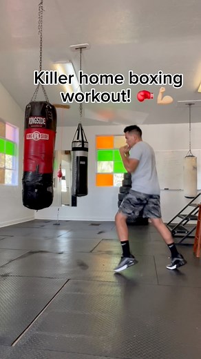 6.8K views · 181 reactions | Killer home boxing workout! No equipment needed! #boxinglife #boxingcoach #boxingtraining #noboxingnolife #boxingworkout | Boxing With Eddie | Facebook