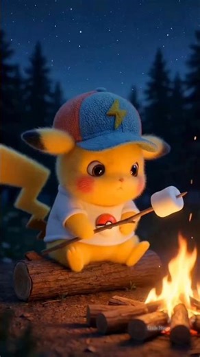 Pikachu’s Cutest Moves Ever 🥺⚡ | This Will Melt Your Heart 💛 #Shorts