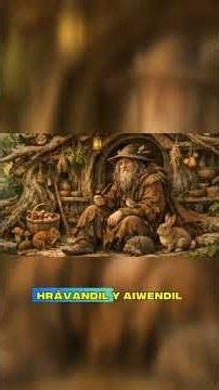 Radagast the Wizard Chosen by Nature #tolkien #middleearth #shorts