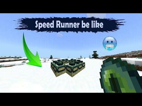 Speed runner be like 😎 / Minecraft meme vedio 2025 funny