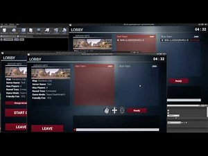 Unreal Enige 4. Lobby and menu overview. Multiplayer Shooter Template