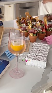 because book club is SO much more than just reading 💗📚 THIS is your sign to start book club with friends or a new crowd to meet new people!! SO much fun and we all look forward to this every month 📘 I haven’t picked up a book since high school. I always wanted to be “that girl” who read for fun but I never thought I was smart enough or could hold attention for that long. I always put reading off as it seemed really intimidating. This year, I suggested to my friends that we should start a book