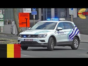 [BRUSSELS] Police VW Tiguan responding with siren and lights | Code 3