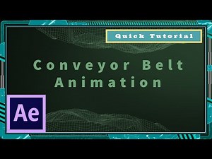 Creating Conveyor Belt Animation with 3 layers of Pre Comp