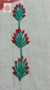 "Beginner? You CAN Do This! Simple & Gorgeous Feather Stitch Variation"