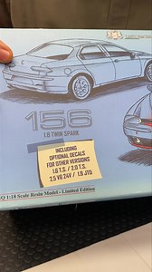 Anteprima stellare! L’Alfa Romeo 156 Laudoracing in scala 1:18 in visione da Tiny Cars | Tiny cars