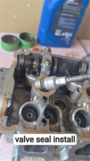 easy install valve seal, #highlights #modified #mechanic #lifeisbutadream #automobile