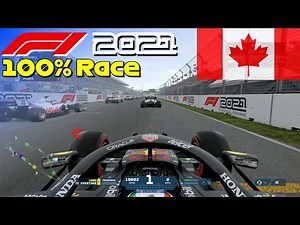 F1 2021 - Let's Make Pérez World Champion #6: 100% Race Canada | PS5