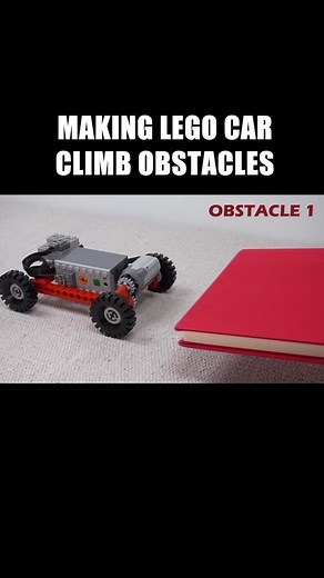 Making LEGO Car Climb Obstacles | Created by@brick_experiment_channel#lego #legotiktok #legotiktoker