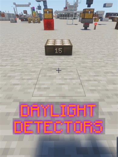 How DAYLIGHT DETECTORS can detect LIGHT AND DARKNESS! | Redstone with PsiVolt #minecraft #minecrafttutorial #minecraftbuilding #fyp #fypシ #redstone #redstonetutorial #redstonebuild #redstonewithpsivolt
