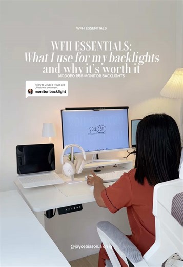 Monitor Backlight Setup for Home Office Essentials