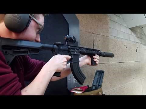 10.5 7.62x39 AR-15 Suppressor Test