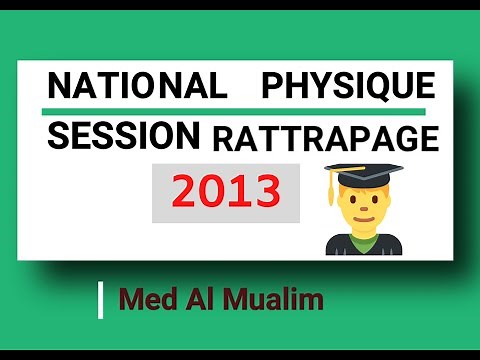 Correction Bac Physique 2013 Rattrapage Complet-sc math -
