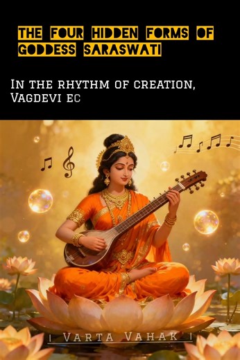 The Hidden Secret of Goddess Saraswati — Four Forms Within You Saraswati #DivineWisdom #InnerJourney