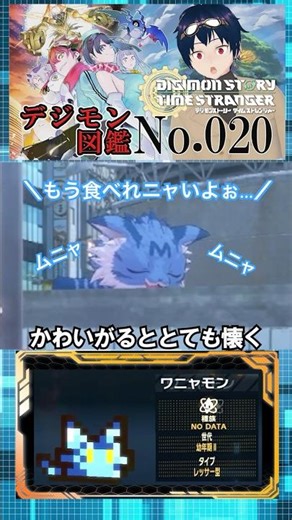 Digimon Encyclopedia No. 020 Wanyamon