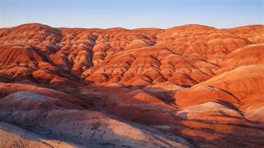 Φυσικά χρώματα στους λόφους του Ιράν