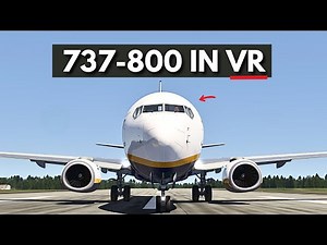 The New 737-800 in Virtual Reality - Aerofly fs4